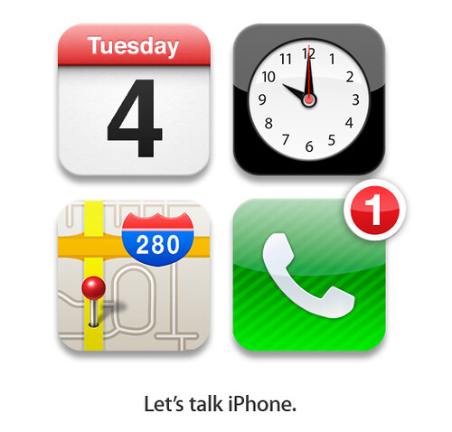 Apple Invite - Let's Talk iPhone